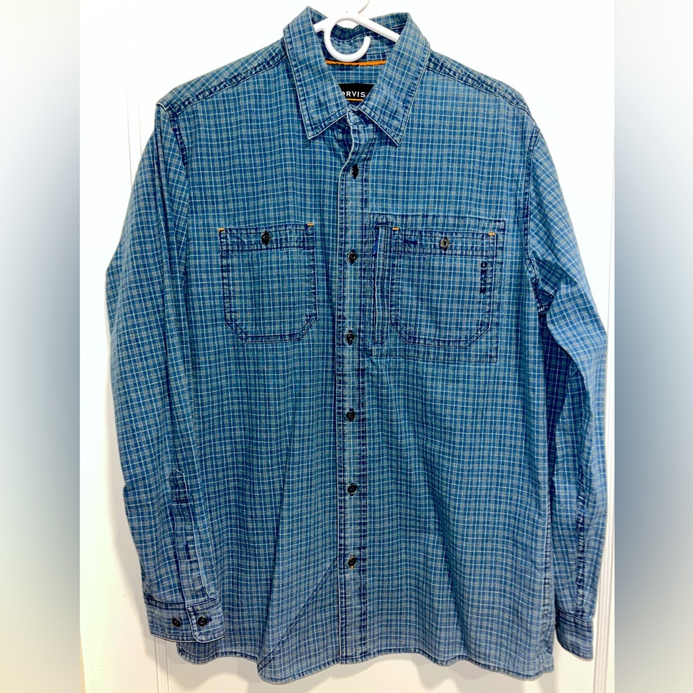Orvis Men’s Button up long sleeve medium